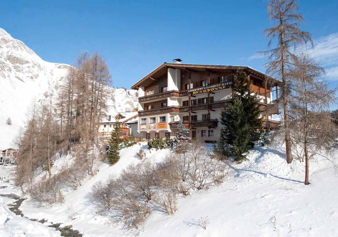 Hotel Garni Bergsonne Samnaun Exterior foto